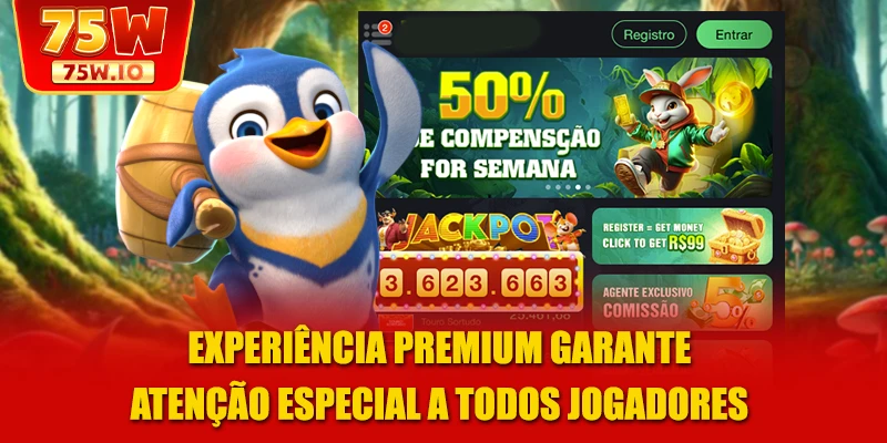 Experiência premium garante atenção especial a todos jogadores