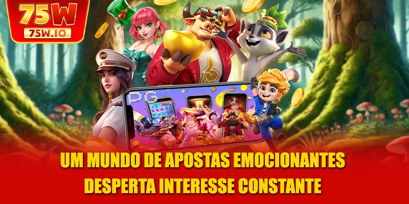 Um mundo de apostas emocionantes desperta interesse constante